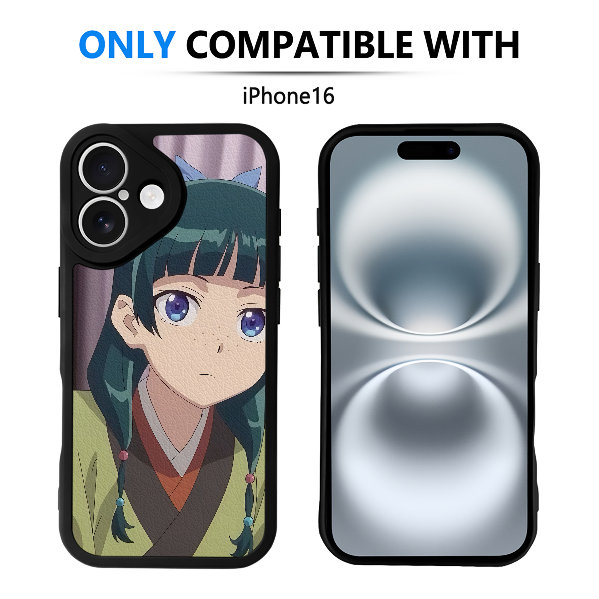 薬屋のひとりごと The Apothecary Diaries 【iPhone 16シリーズ対応】シリコンスマホケース（レザー調） 材質：シリコン